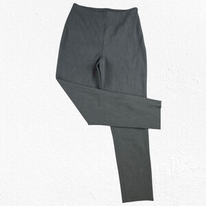 90s Vintage Lauren Ralph Lauren Olive Green Minimalist Ankle Zip Trousers Size 4